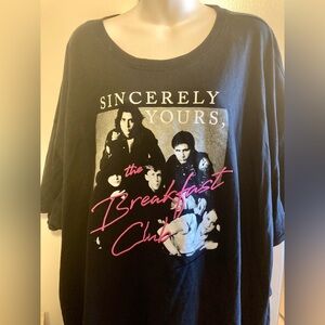 The Breakfast Club Black Graphic T-Shirt